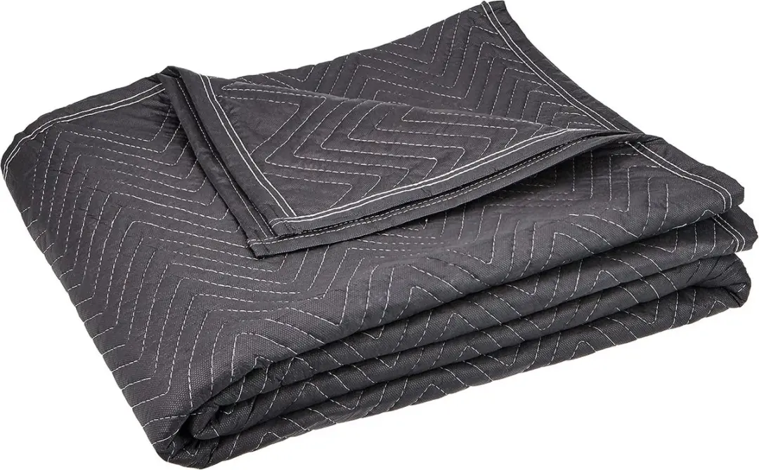 Kortpack Gevoerde Verhuisdekens 6 Stuks - Zwart