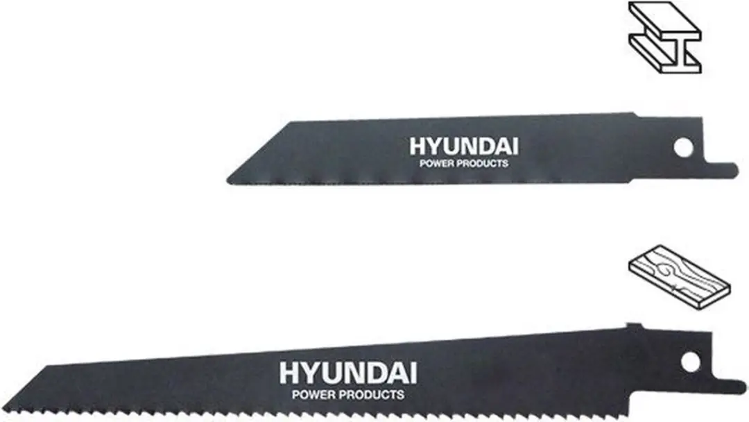 Hyundai Reciprozaag 150mm 1050W - 2 Stuks