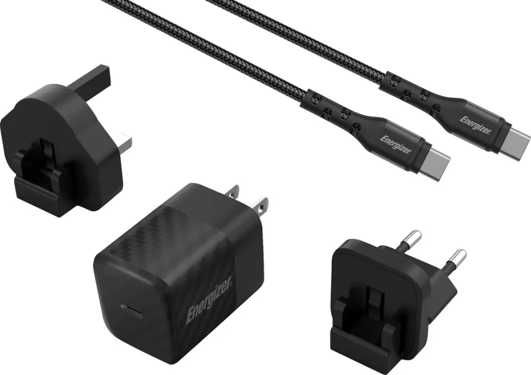Energizer A20MUC Multi Plug Oplader 20W - Zwart
