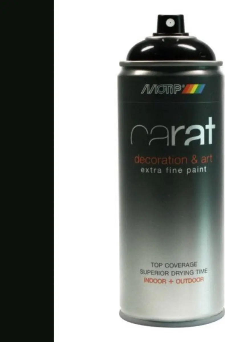 Motip Carat Jet Black Spuitbus 400ml - afbeelding 6 van 6