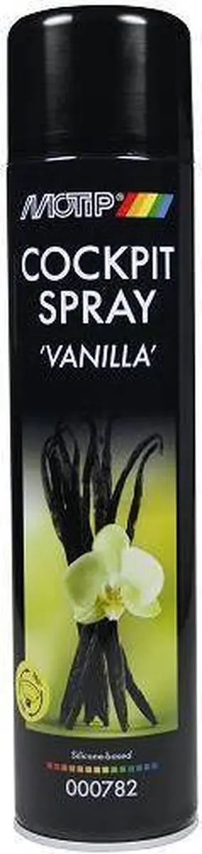 Motip Car Care Black Cockpitspray Hoogglans 600ml - Vanille