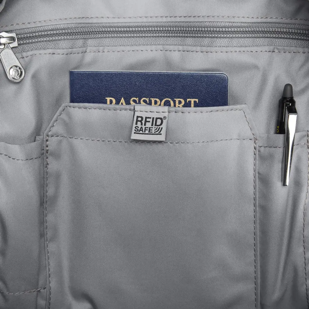 Pacsafe V 25 Tour Rugtas 12L - RFID-blokkerend - Zwart - afbeelding 6 van 6