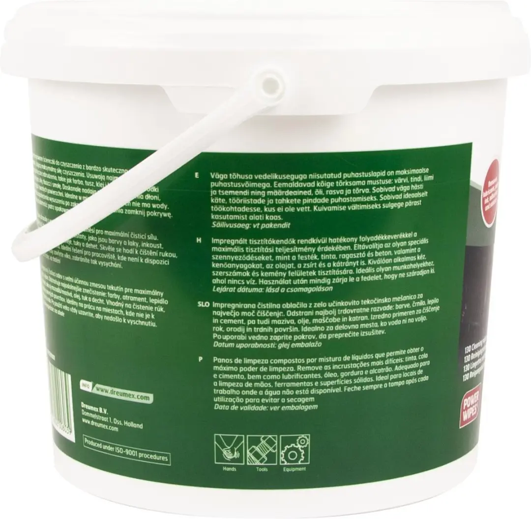 Dreumex Expert Wipes Handreinigingsdoekjes - 90 Stuks