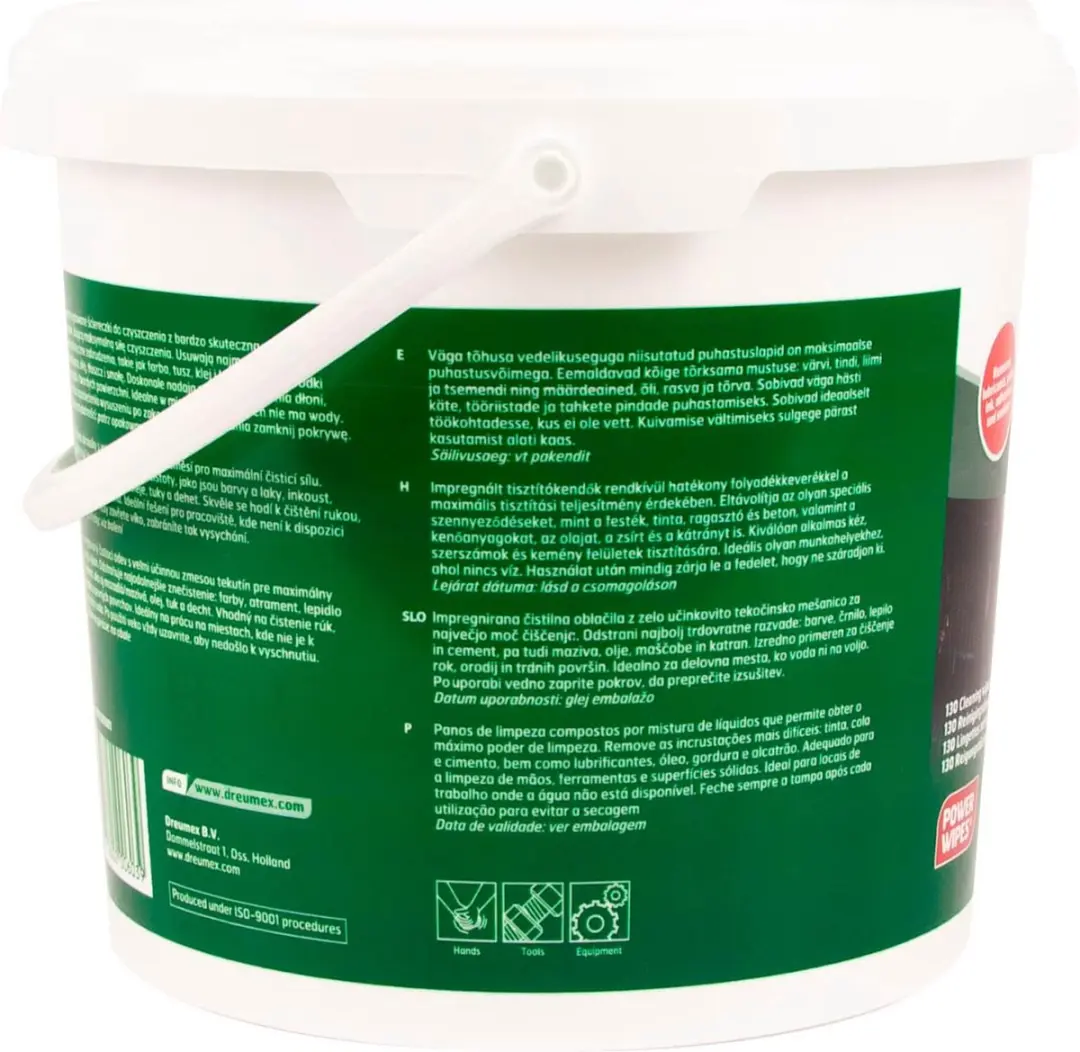 Dreumex Expert Wipes Handreinigingsdoekjes - 90 Stuks