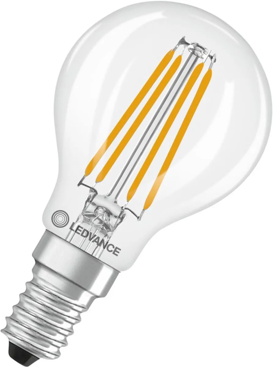LEDVANCE LED Filament Kogellamp E14 5.9W 470lm - Ø45mm