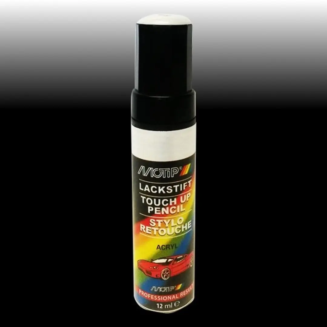 Motip 900105 Auto Lakstift - Hoogglans Zwart 12ml