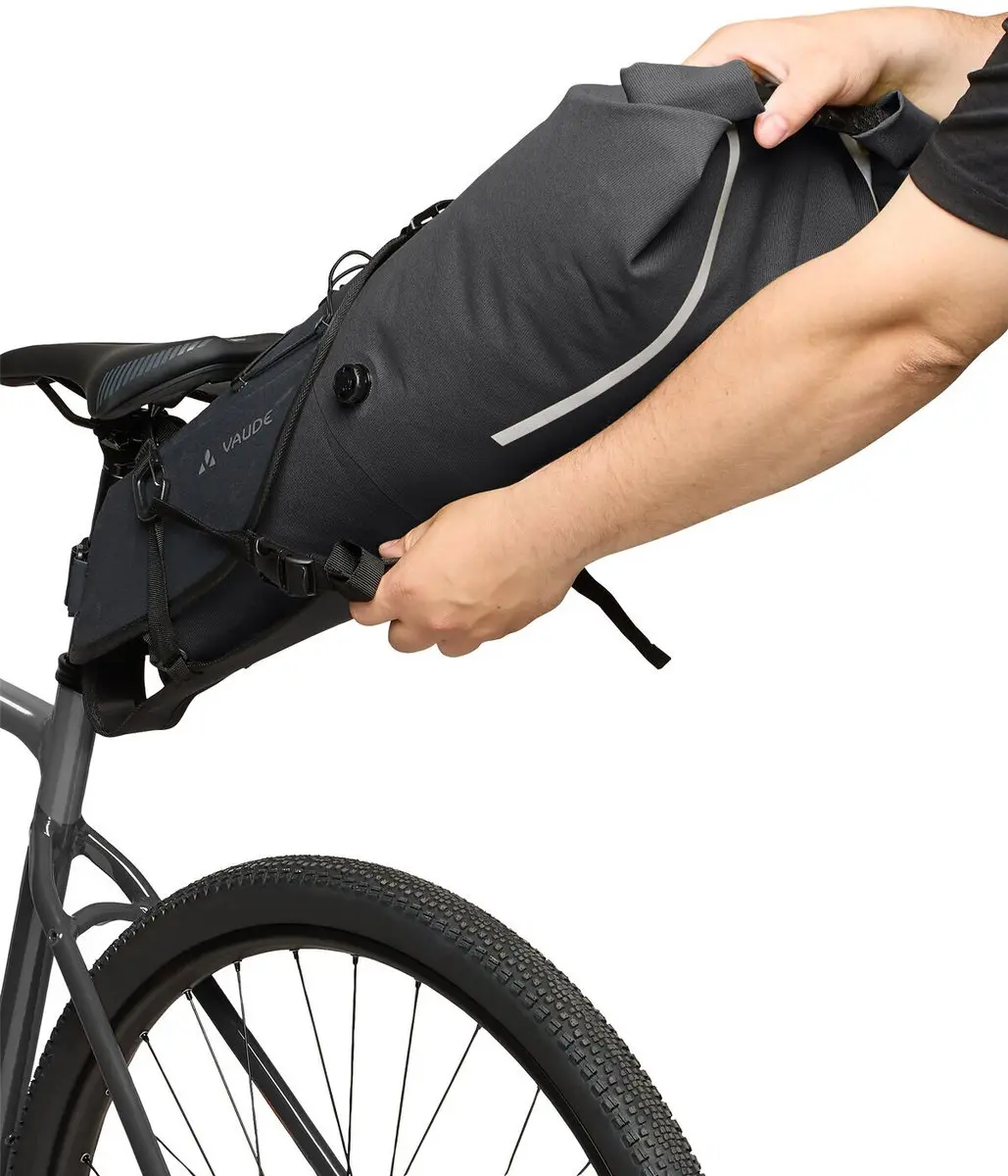 Vaude Trailzadelkooi Unisex Sportzadeltas 15L - Zwart - afbeelding 6 van 6