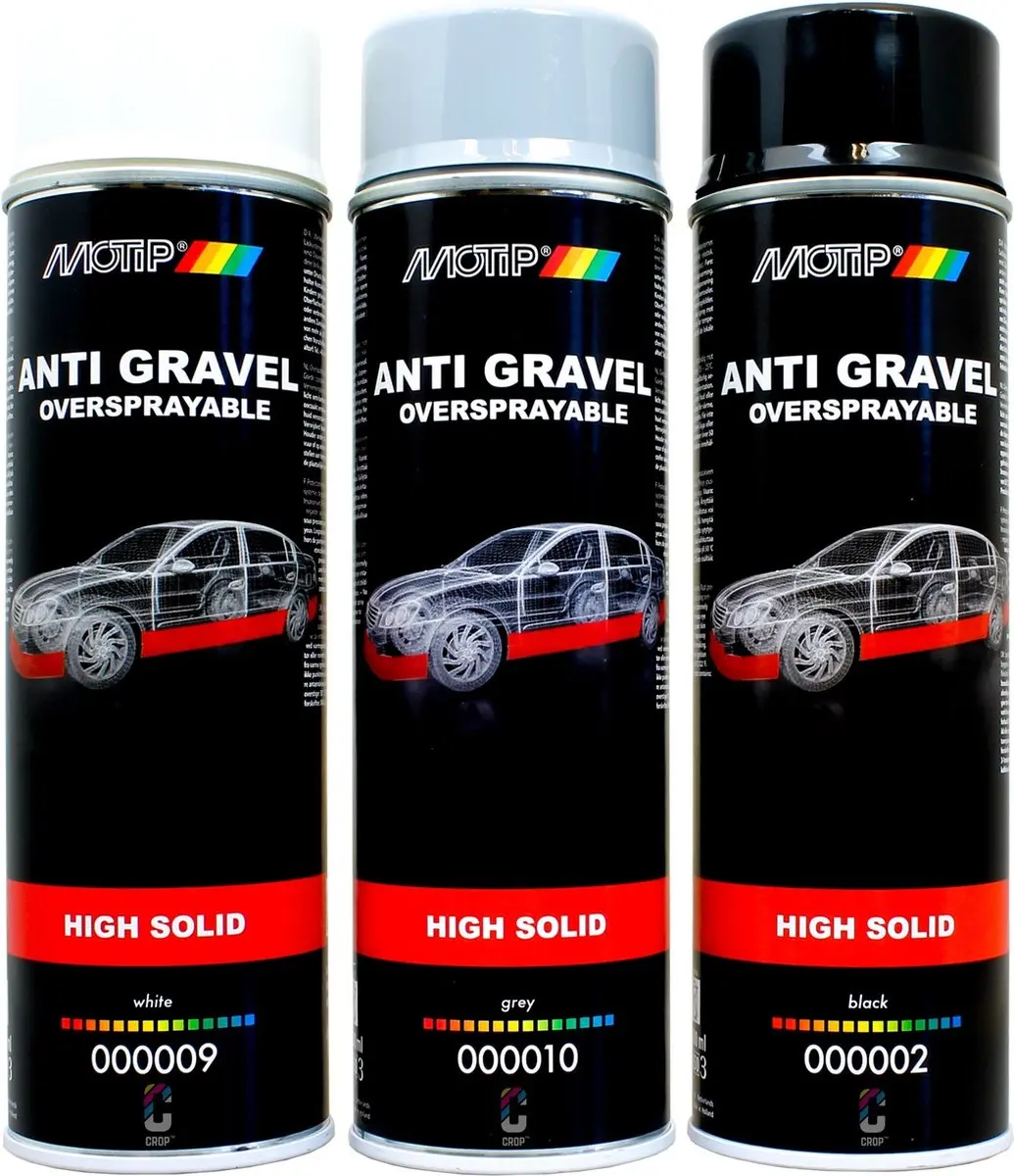 Motip Anti-Steenslag High-Solid Spuitbus 500ml