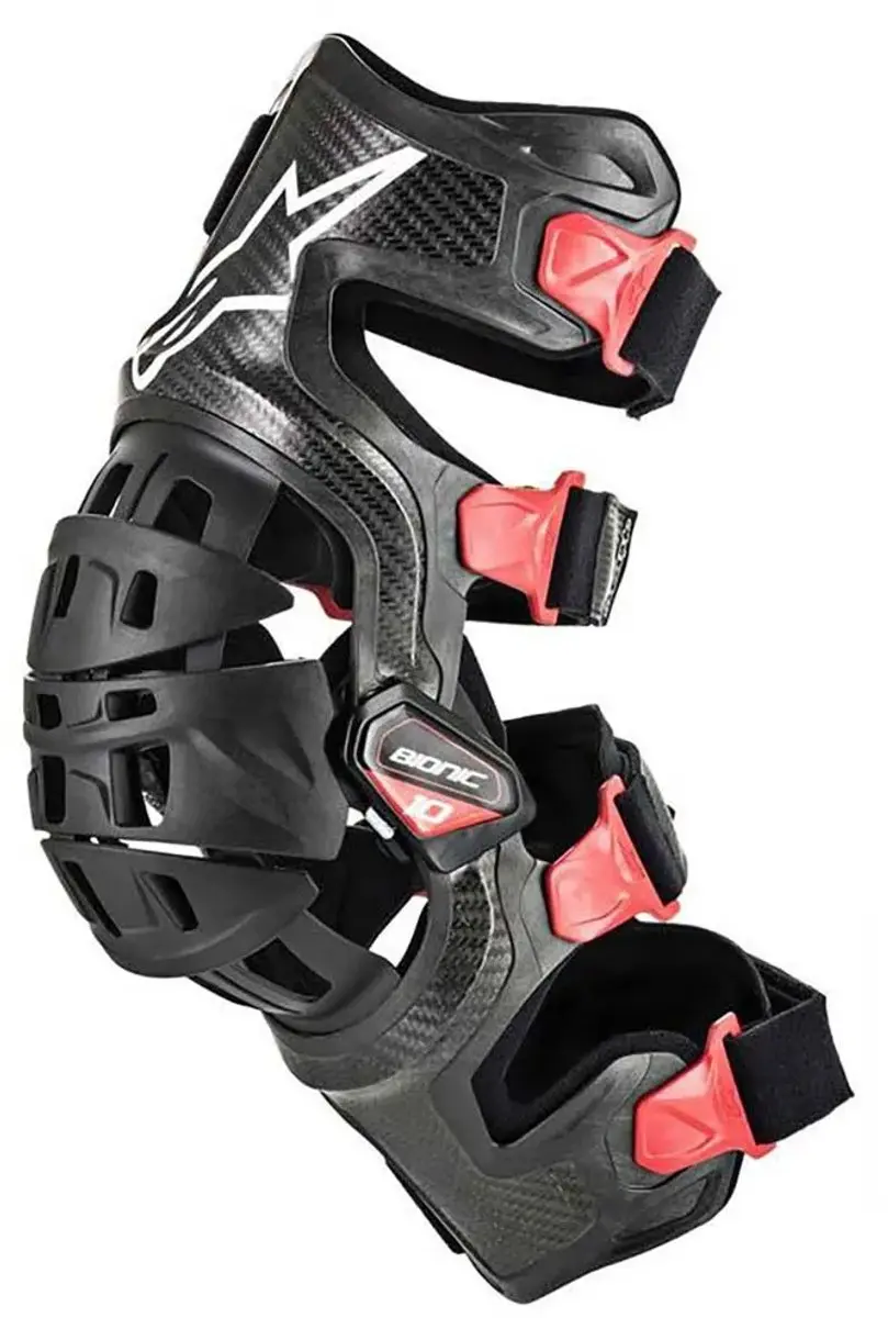 Alpinestars Bionic-10 Carbon - L - Zwart/Rood