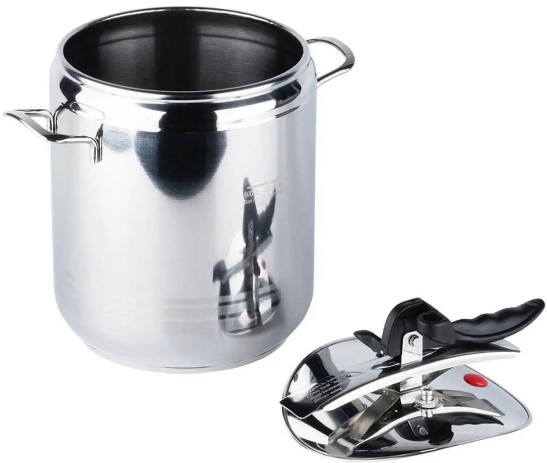Orion Profi Serie Roestvrijstalen Snelkookpan 9L - Zilver