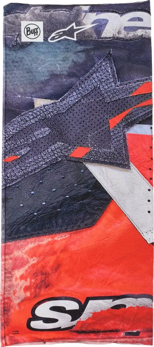 Alpinestars Buff Ignite Hoofdeksel - Zwart/Geel - afbeelding 2 van 2
