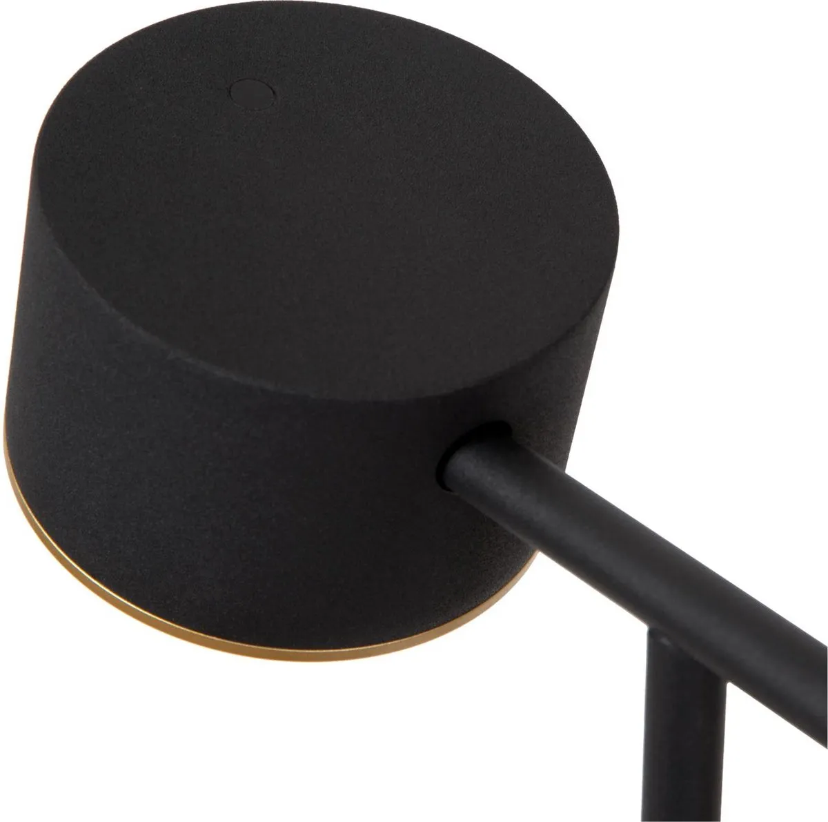 Lucide GIAN Vloerlamp - 9W 2700K - Zwart