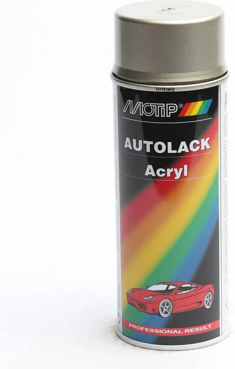 Motip Autolak Spuitbus Zilver 400ml