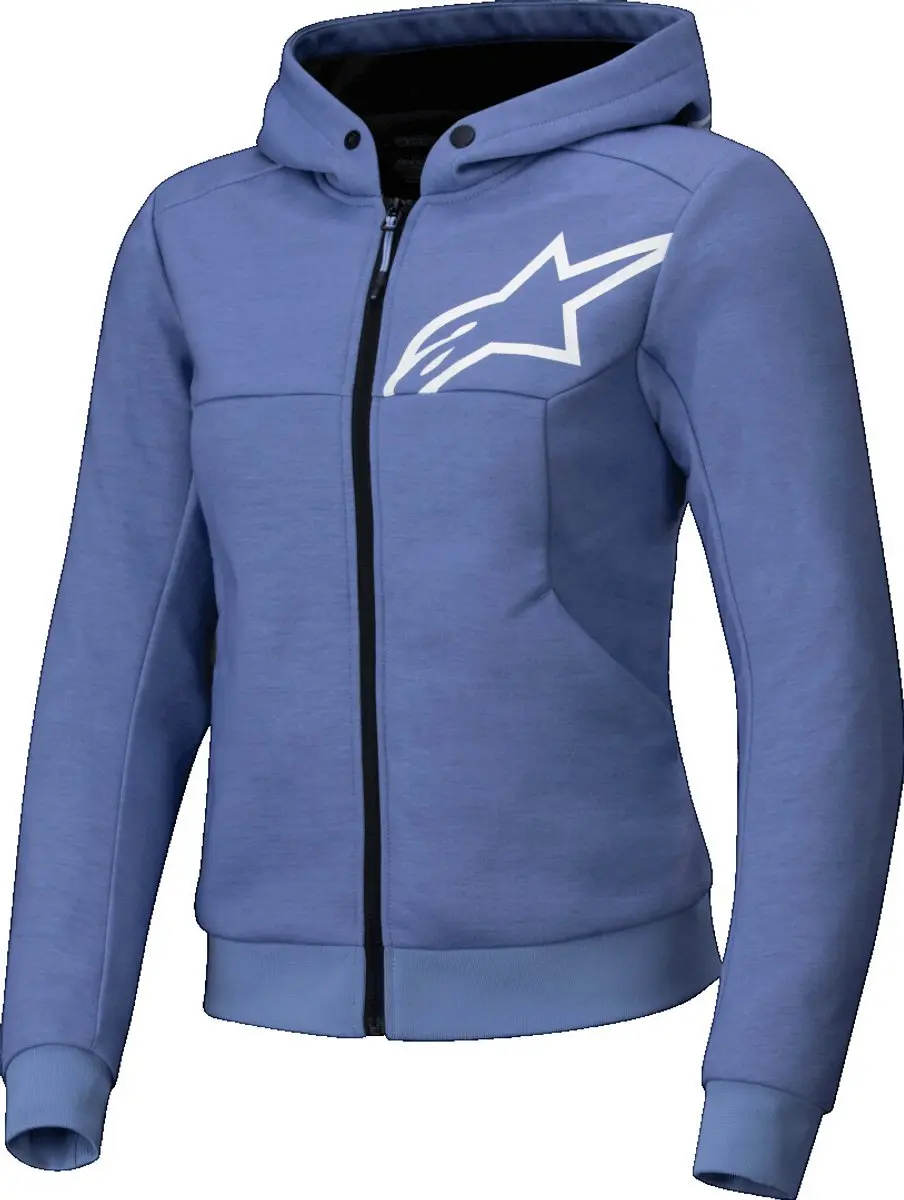 Alpinestars Stella Chrome V2 Sport Hoodie - XL - Paars/Wit