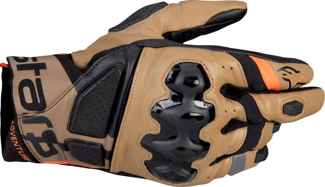 Alpinestars Belize v3 Drystar Motorhandschoenen - Zwart/grijs/rood - 2XL