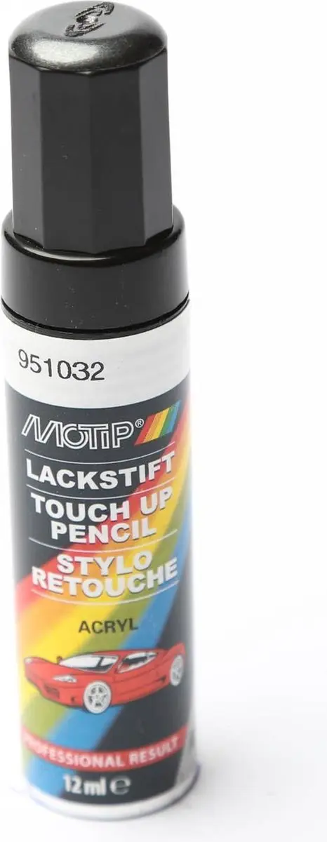 Motip 951032 Auto Lakstift Grijs Metallic 12ml