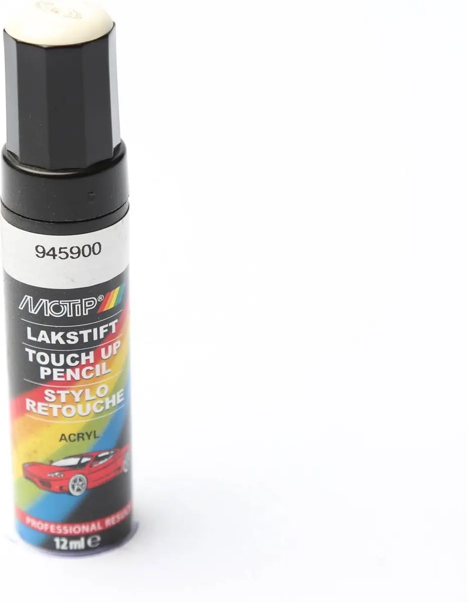 Motip 945900 Autolakstift Wit 12ml