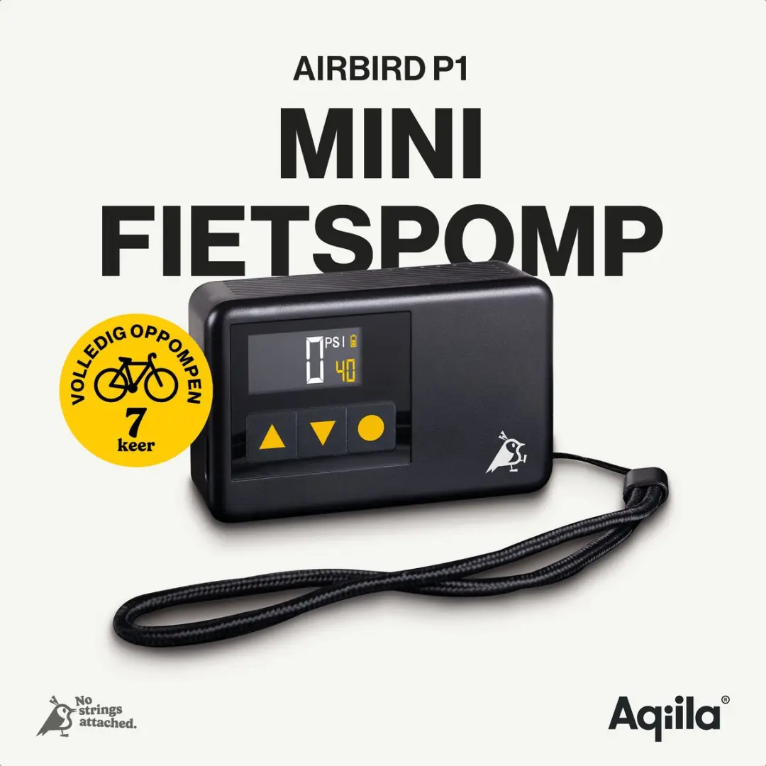 Aqiila Airbird P1 Compressor - 8,3 bar - USB-C - LED