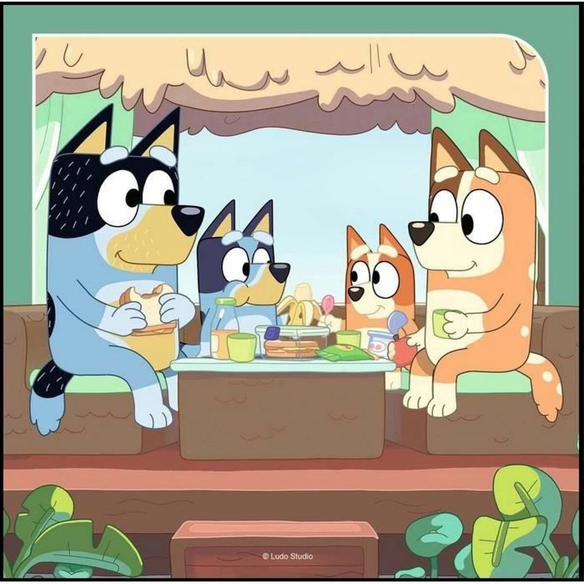 Ravensburger De avonturen van Bluey - puzzel - 3x49 stuks