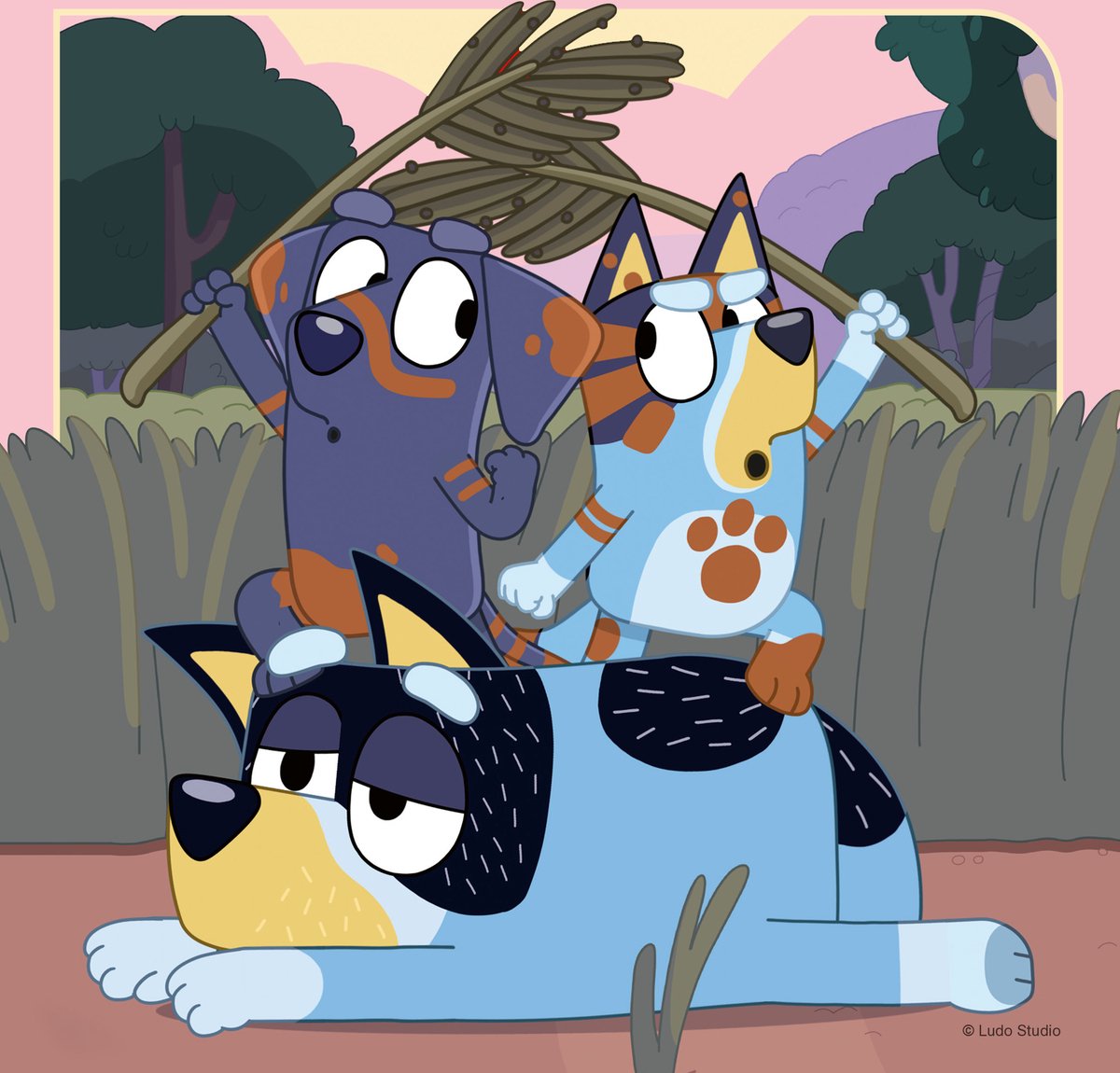 Ravensburger De avonturen van Bluey - puzzel - 3x49 stuks