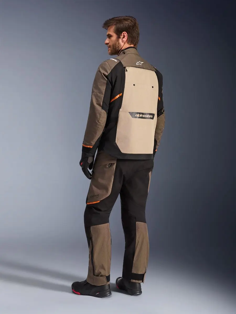 Alpinestars Cusco Drystar Motorjas - Maat S - Grijs/Bruin