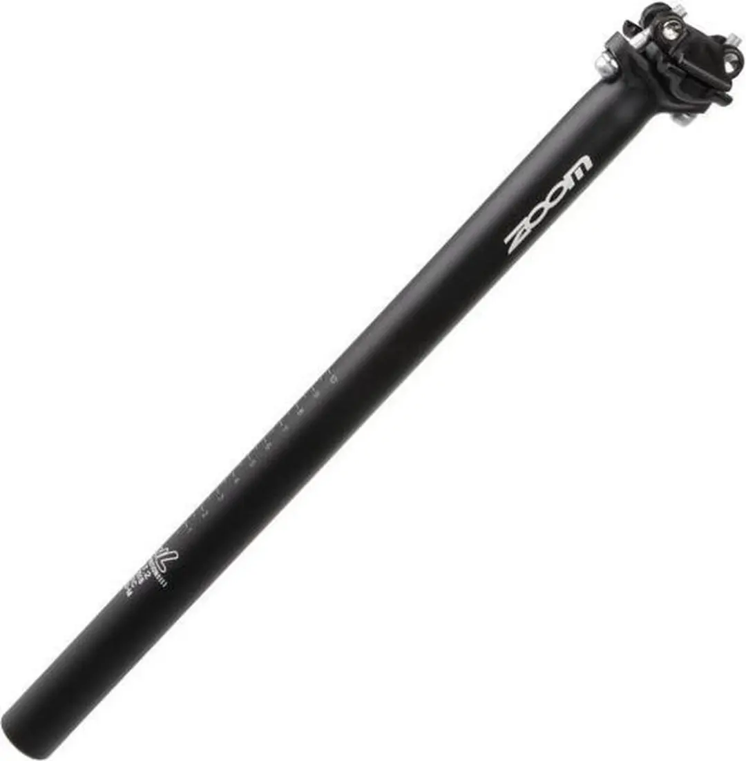 Zoom ATB Zadelpen 350mm - Ø31,6mm - Zwart