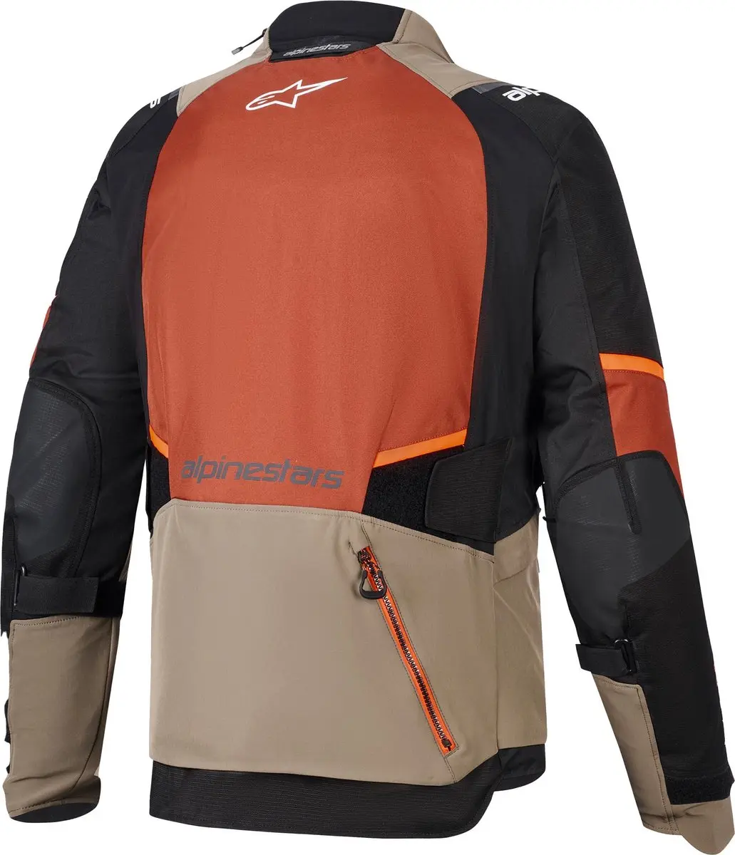 Alpinestars Andes V4 Drystar Motorjas 3XL - Oranje/Bruin
