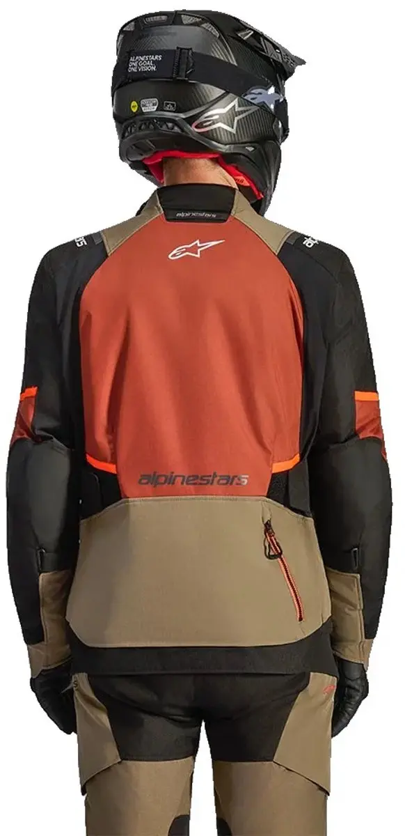 Alpinestars Andes V4 Drystar Motorjas 3XL - Oranje/Bruin