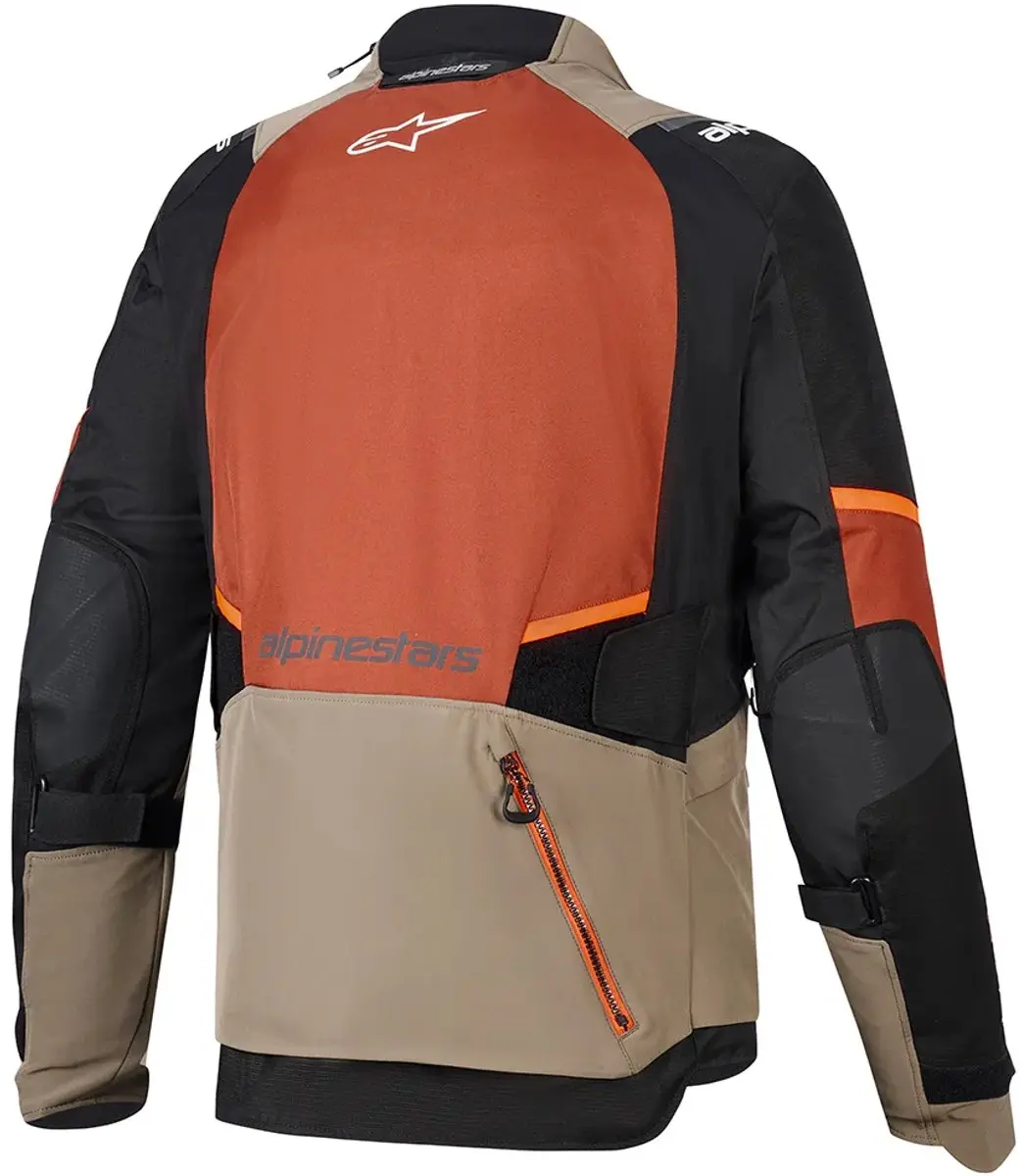 Alpinestars Andes V4 Drystar Motorjas 3XL - Oranje/Bruin