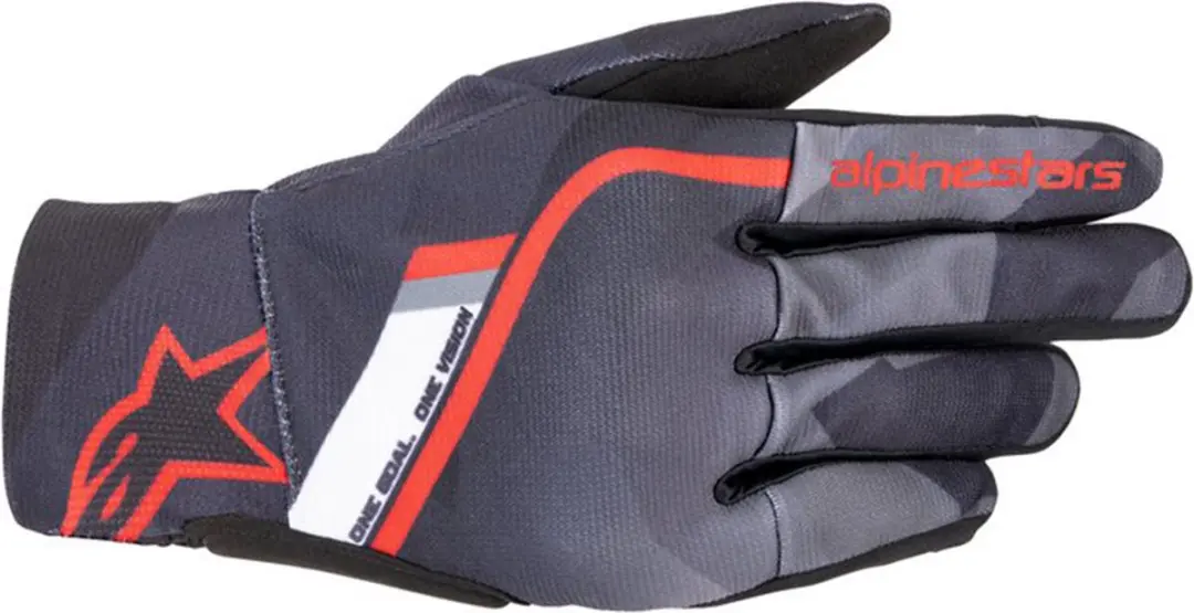 Alpinestars Reef Handschoenen - Zwart/Grijs/Rood Camo 3XL