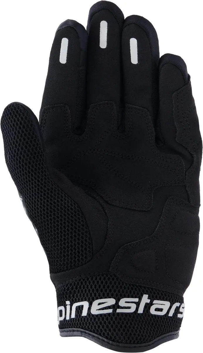 Alpinestars Stella Mogress Airflow Dames Motorhandschoenen - Zwart/wit/oranje