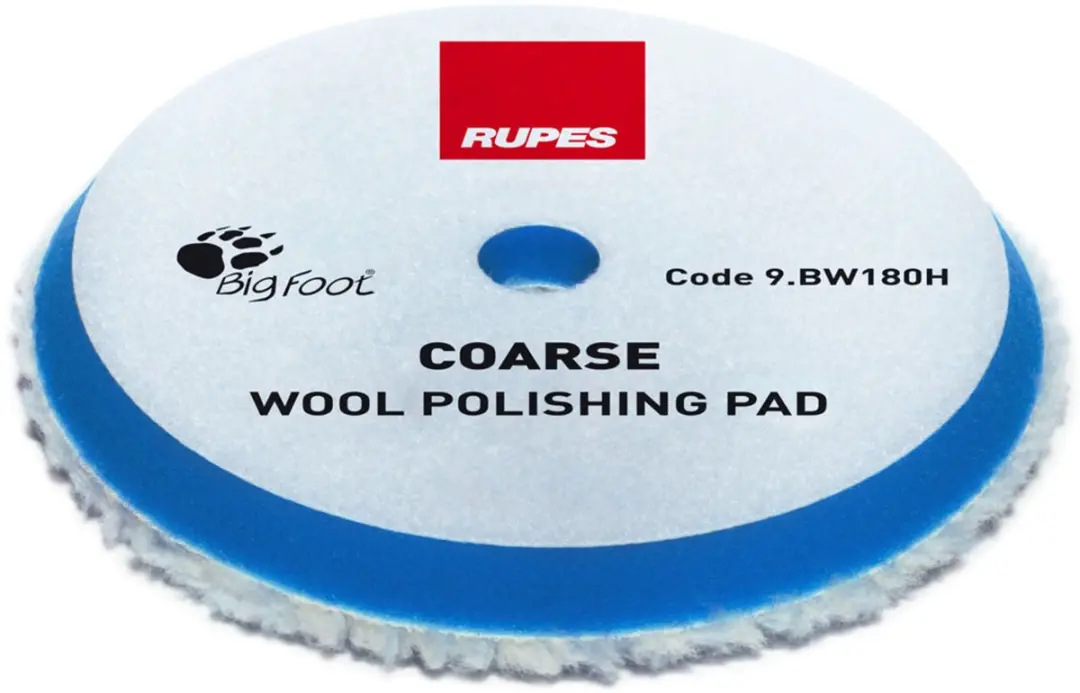 RUPES COARSE Wollen Polijstpad 150-170mm