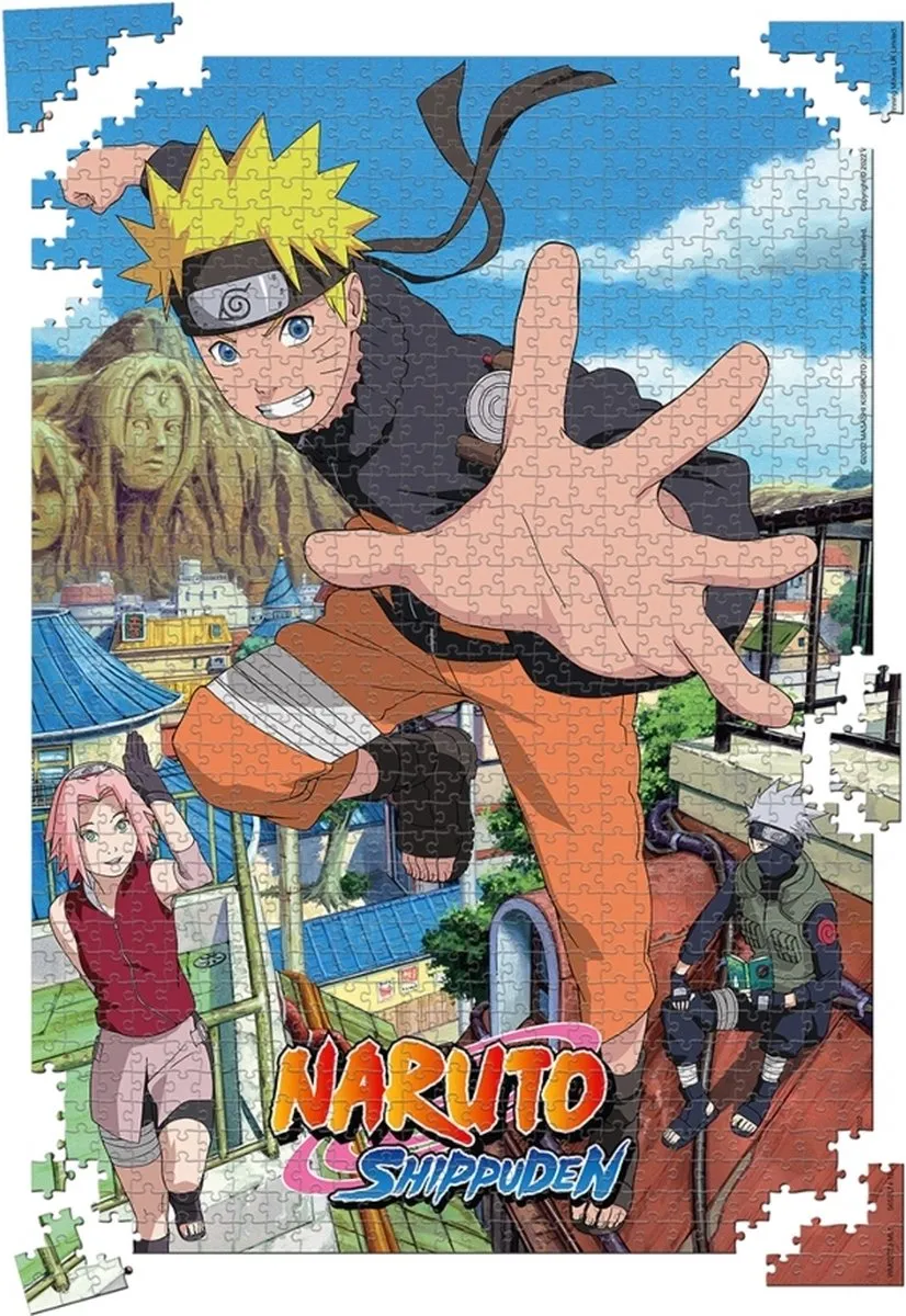Winning Moves Naruto Shippuden Puzzel 1000 Stuks - WM0802793 - Multicolor