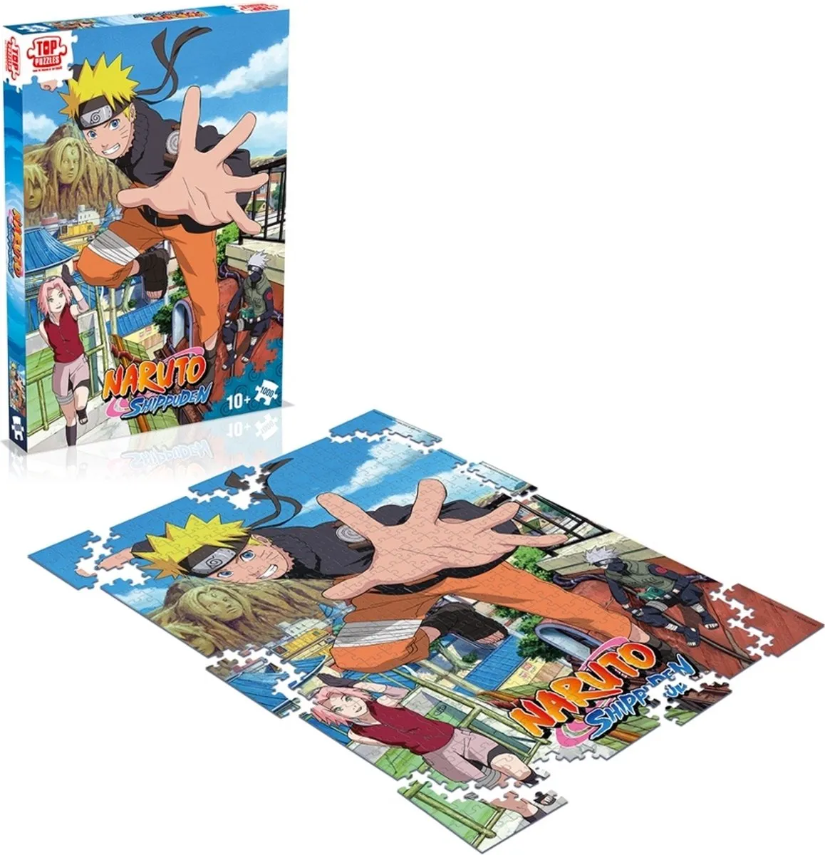 Winning Moves Naruto Shippuden Puzzel 1000 Stuks - WM0802793 - Multicolor