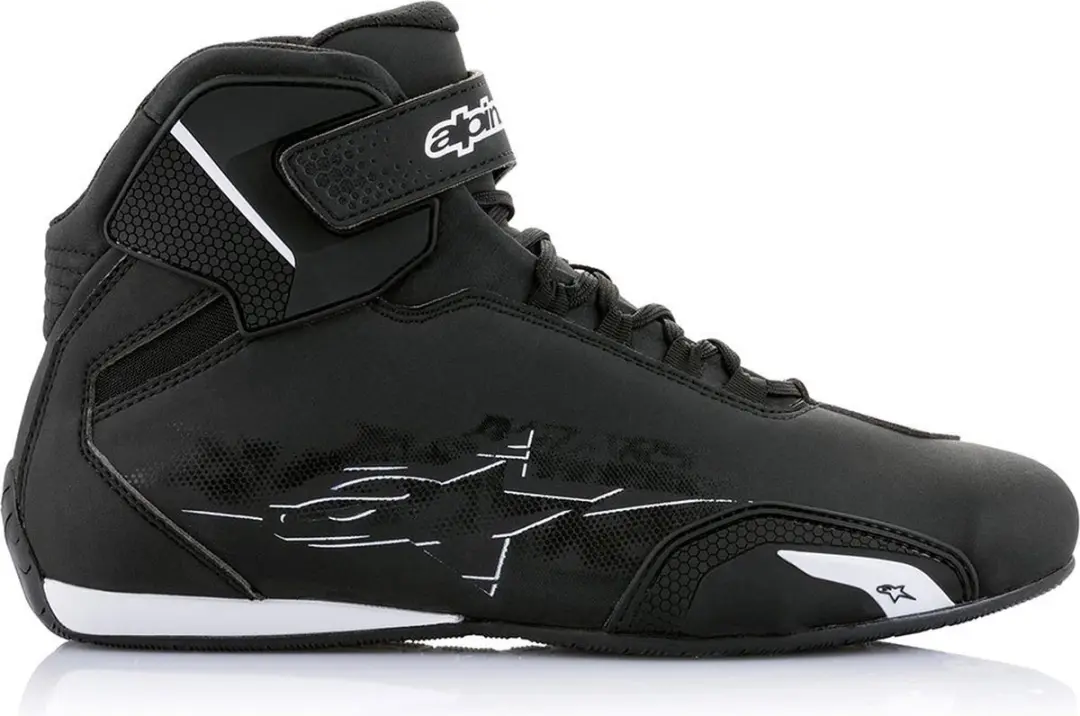 Alpinestars Sektor Schoenen - US 6 - Zwart/Wit