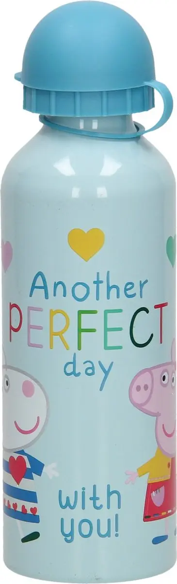 Peppa Pig Aluminium Drinkbeker 500ml - Assorti