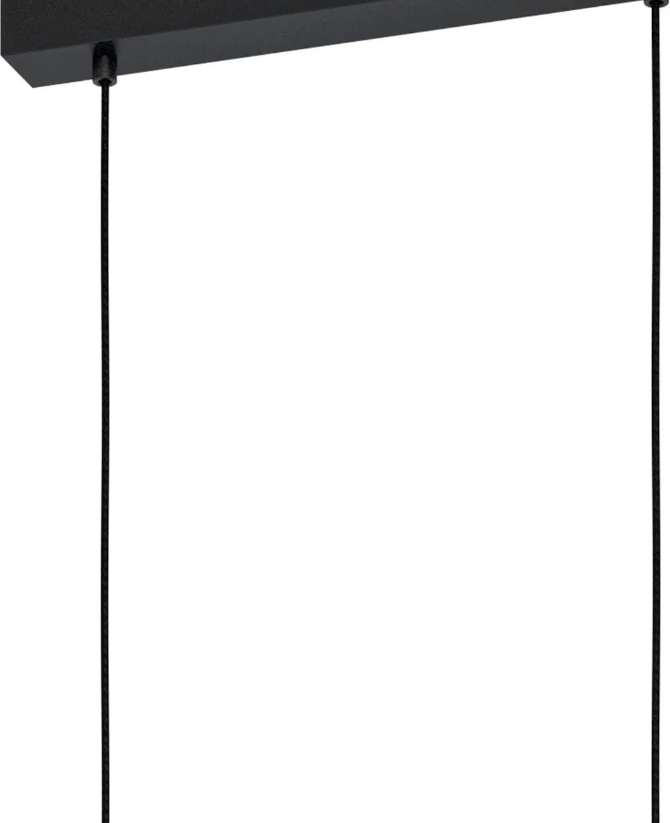 Eglo Sallicano Hanglamp E27 - 3 Lichtpunten - 73cm - Zwart/Goud