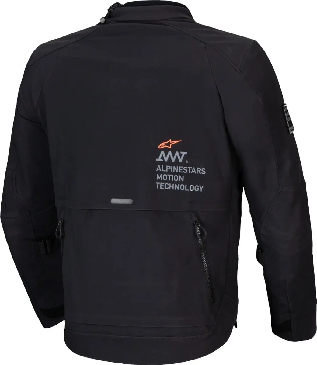 Alpinestars AMT-8 Stretch Drystar XF Motorjas - Zwart 3XL