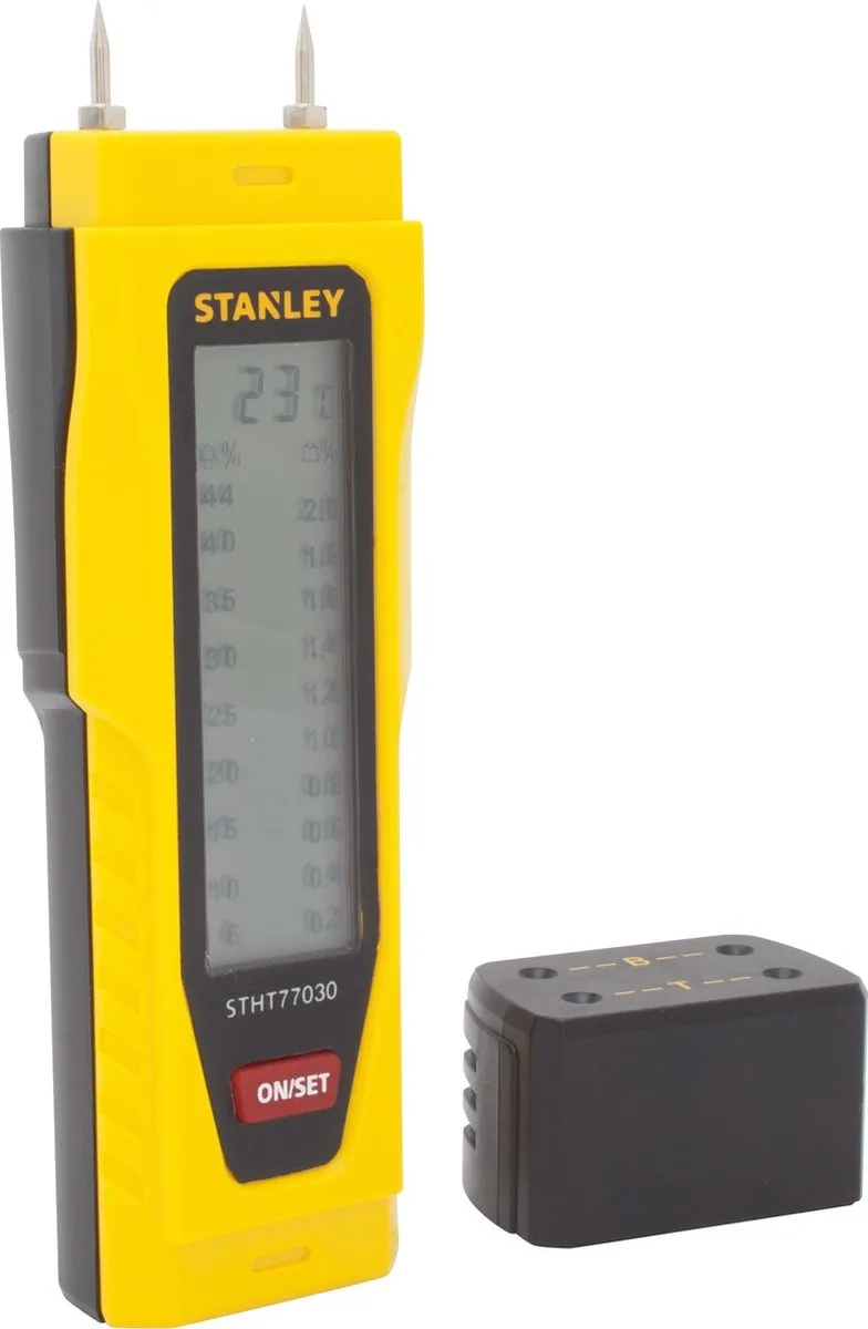Stanley Vochtmeter 0-77-030 - Geel/Zwart