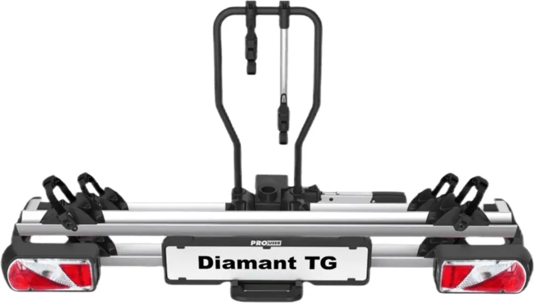 Pro-User Diamant TG Fietsdrageradapter 91749 - 2 Fietsen - Aluminium