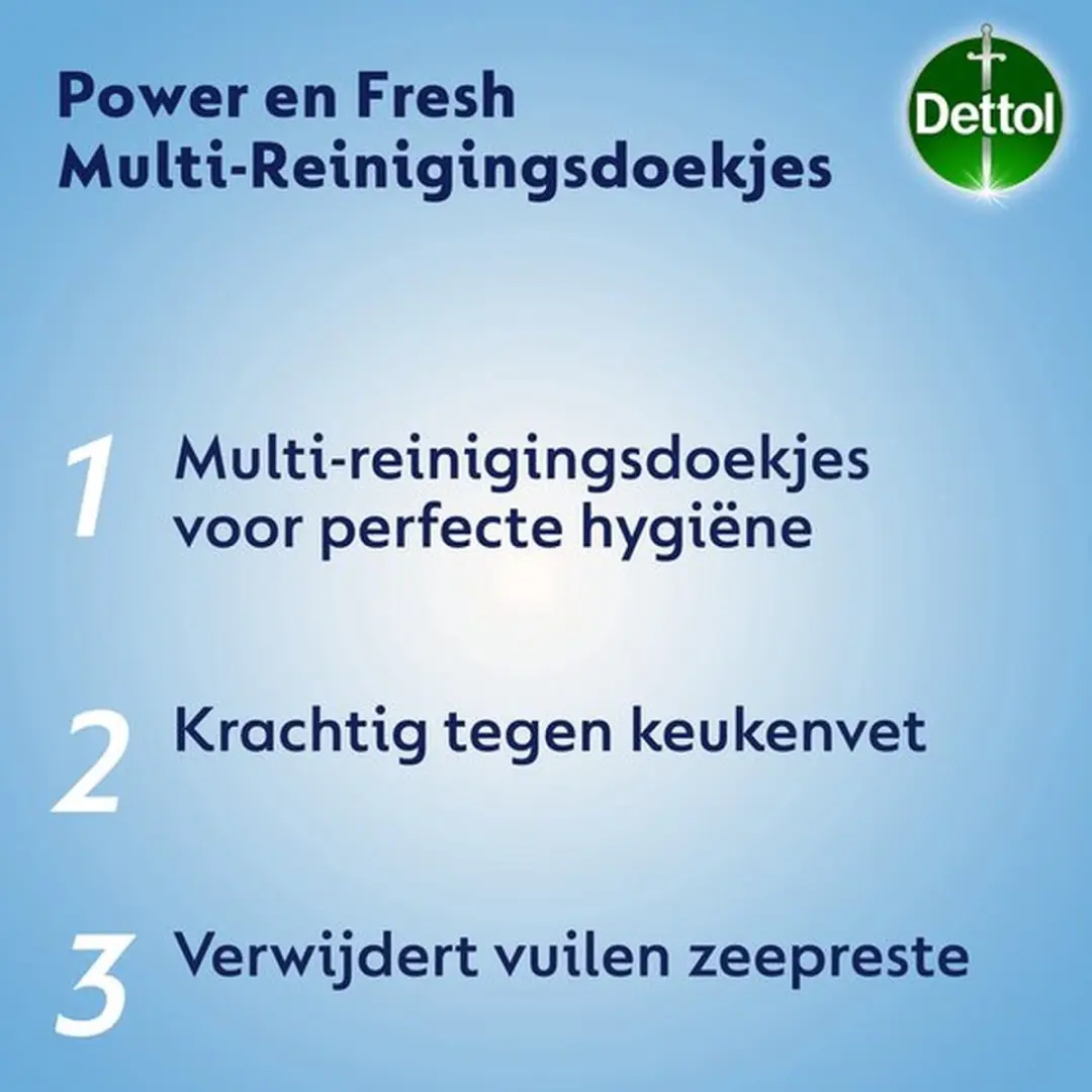 Dettol Multi Reinigings Maxi Doekjes Citroen 110 Stuks
