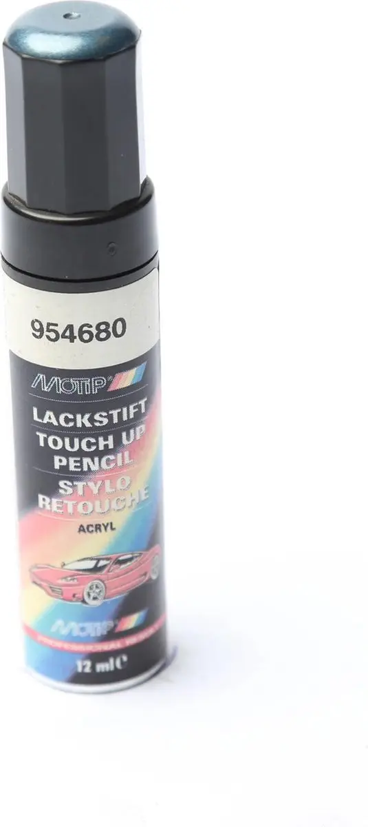 Motip Auto Lakstift Blauw Metallic 12ml