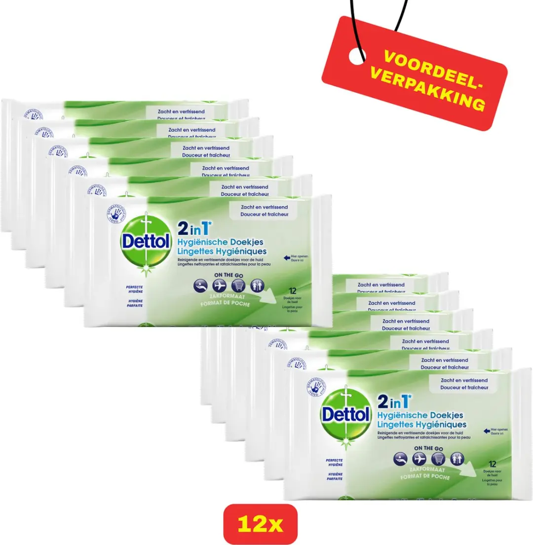 Dettol Hygiënische Doekjes 2in1