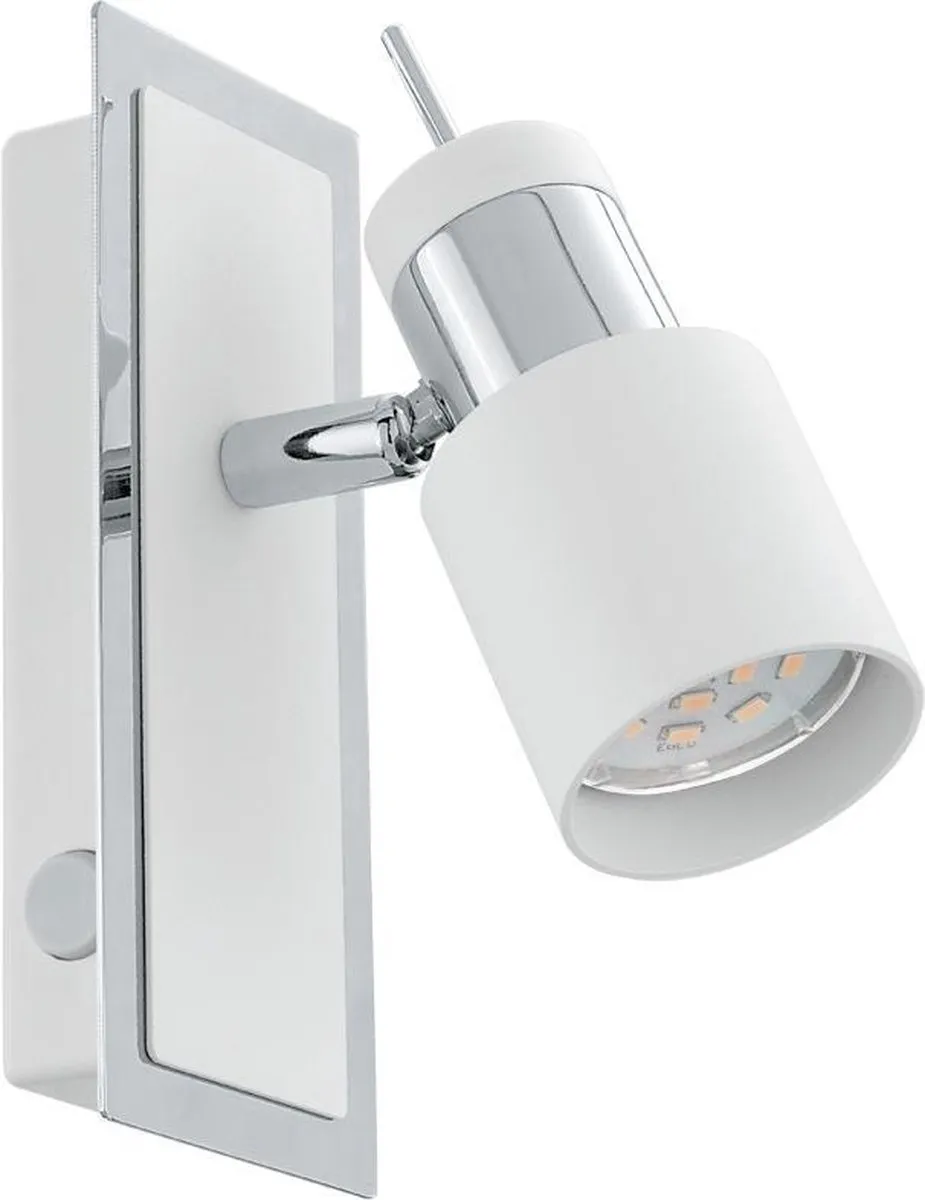 Eglo Davida Spot 1 Licht - Chroom/Wit
