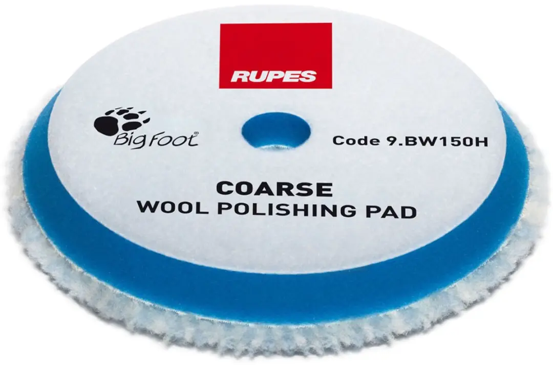 Rupes Coarse Wollen Polijstpad 130-145mm