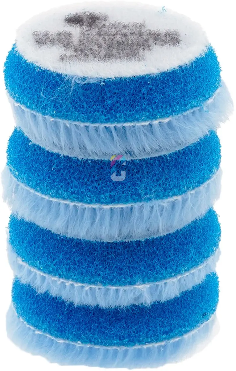Rupes Coarse Nano Wollen Polijstpad 30-45mm - 4 Stuks