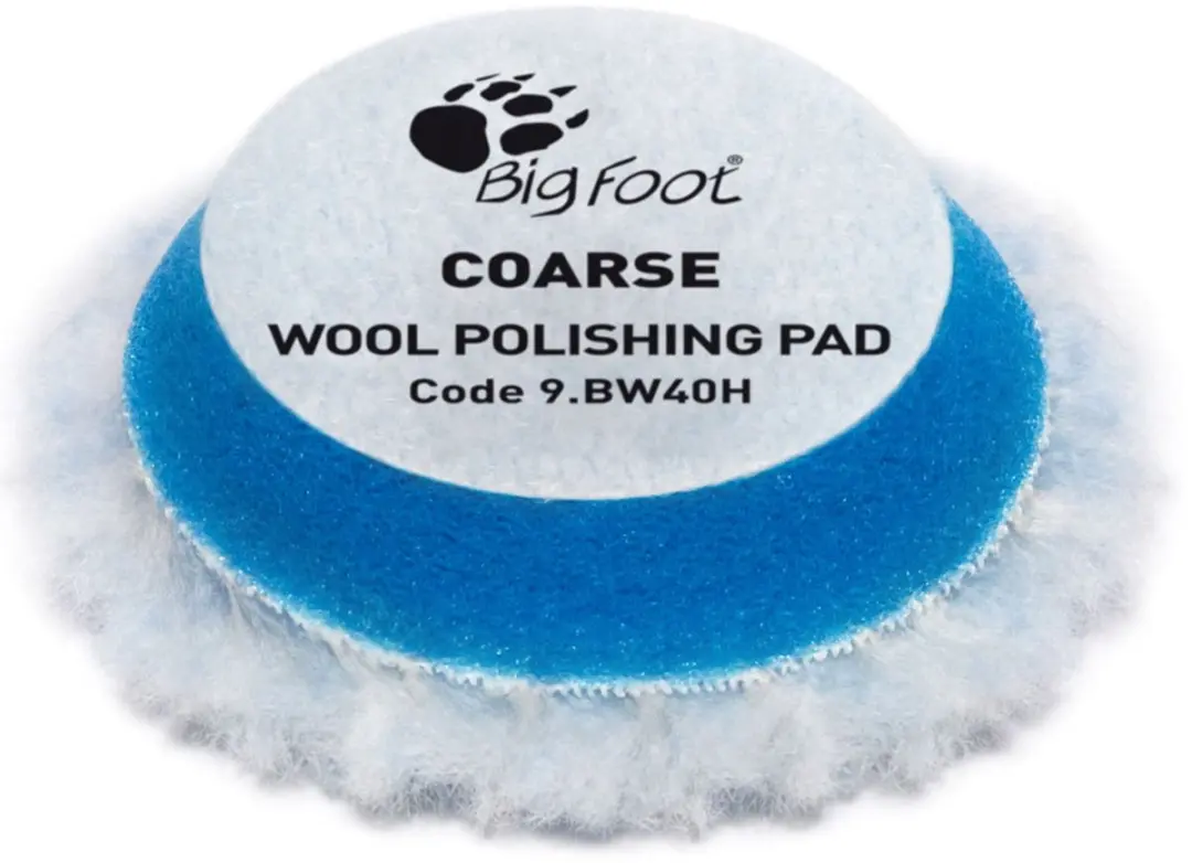Rupes Coarse Nano Wollen Polijstpad 30-45mm - 4 Stuks
