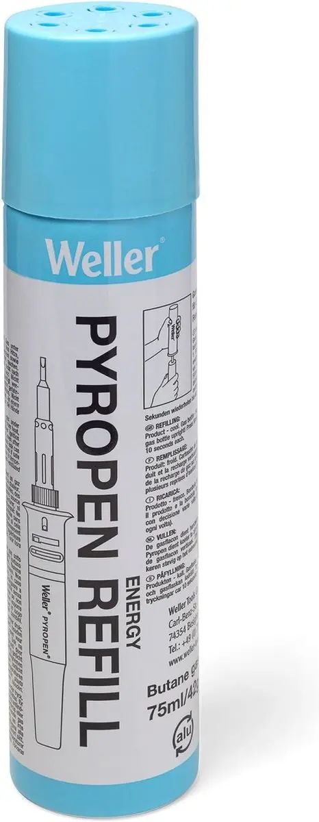 Weller RB-TS T0051616099 Gasnavulling - 75 ml / 42 g - afbeelding 6 van 6