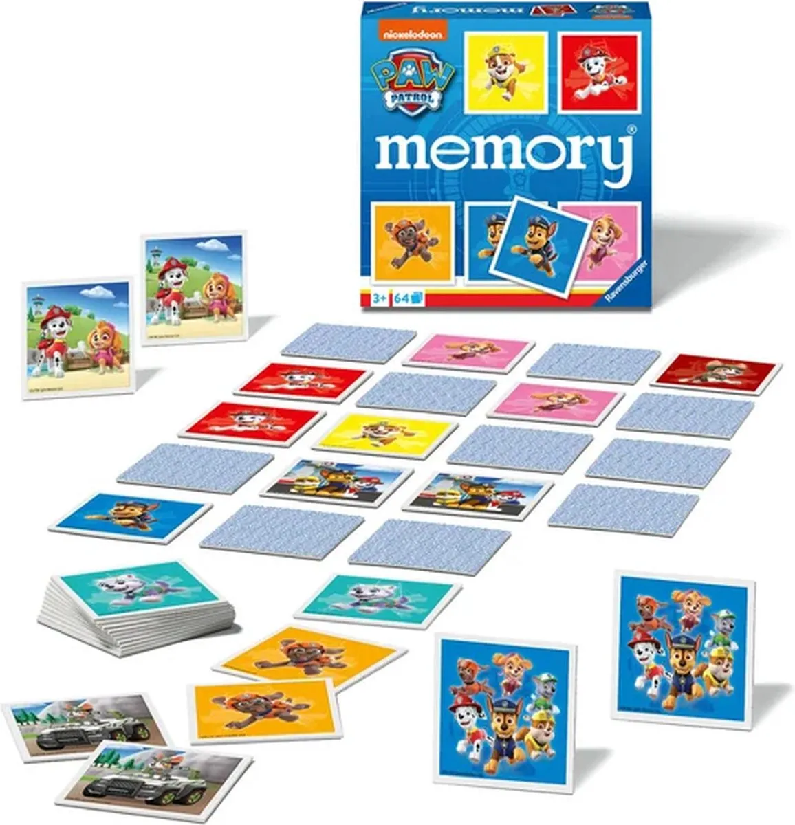 Ravensburger Paw Patrol Memory Kaartspel 20887 - afbeelding 6 van 6