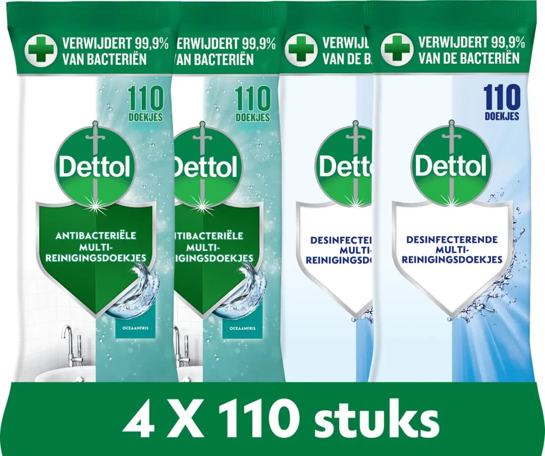 Dettol Oceaan Hygiëne Doekjes